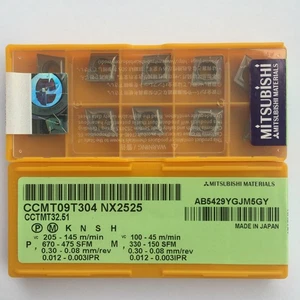 MS NUOVO 10pcs/scatola CCMT09T304 NX2525 CCMT32.51 - Foto 1 di 1