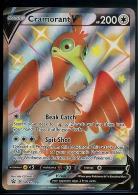 Cramorant V - Promo SWSH: Sword & Shield Promo Cards SWSH086 LP - Image 1 of 2