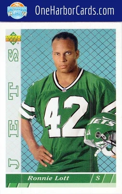 1993 Upper Deck New York Jets #463 Ronnie Lott - Image 1 of 2