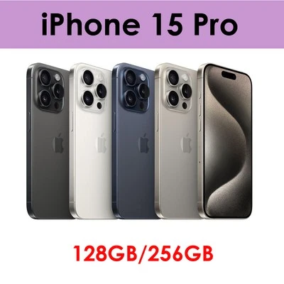 Apple iPhone 15 Pro 128GB/256GB 5G Sbloccato SIM-FREE Vodafone TIM Wind Tre - Immagine 1 di 4