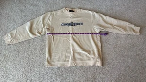 VTG Guess USA Pullover Sweater Mens Medium Tan Crewneck Embroidered EUC - Picture 1 of 3