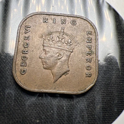 1943 Malaya 1 Cent X1714 - Image 1 of 2