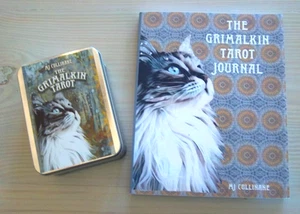 Original / Indie The Grimalkin Tarot Deck w/ Journal Guide Signed M.J. Cullinane - Picture 1 of 9