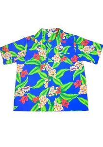 Camisa Hawaiana HILO HATTIE DE Colección Años 70 Multi Floral Manga Corta Abotonada Talla 2XL - Imagen 1 de 8
