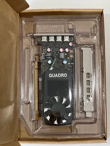 HP NVIDIA QUADRO P600 2GB GDDR5 PCIE GRAPHIC CARD - 4 PORT WITH BOTH BRACKETS - Picture 1 of 2