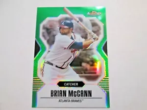 2007 Topps Finest Refractor Brian McCann Atlanta Braves #188/199 - Picture 1 of 2
