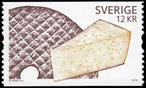 Schweden Sweden 2756 2010 Gastronomie Knäckebrotdose Und Käse MNH - Bild 1 von 1