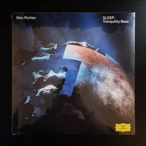 MAX RICHTER - SLEEP : TRANQUILITY BASE Limited Edition YELLOW CLEAR Vinyl LP - Picture 1 of 3