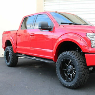 4PCS Front & Rear Wheel Cover Fender Flares Fit For 2009-2014 FORD F150 Offroad Foto 1 de 4