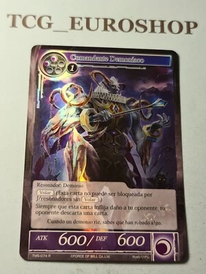 Demonic Commander▪︎TMS▪︎2016▪︎FoW▪︎RARE▪︎FOIL▪︎SPANISH▪︎NM #5 - Image 1 of 2