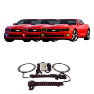 RGB Multi Color CHS Fog Light Halo kit for Chevrolet Camaro 10-13 - Imagen 1 de 11