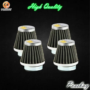 4Pcs Motorcycle 45/46/47mm Air Filter Pod Intake Cleaner fit for Yamaha Suzuki - Picture 1 of 8
