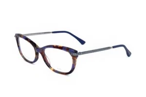 Jimmy Choo JC217 JBW BLUE HAVANA 54/18/140 Women's Eyewear Frame - Picture 1 of 3