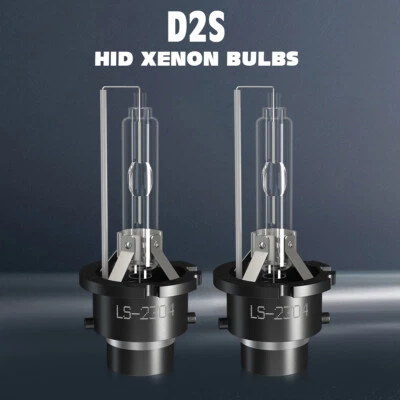 For 2005-2012 Acura RL D2S XENON HID Low Beam Headlight Bulbs 6000K White Set - Image 1 of 4
