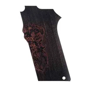 New Smith & Wesson 1006 1046 1066 1086 4506 4546 4563 4566 4586 Walnut Wood Grip - Picture 1 of 2