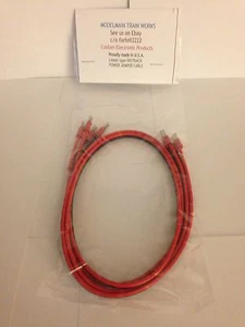 LIONEL Type FastTrack "O" Gauge Power Jumper Wire, I pair (2) - Picture 1 of 3