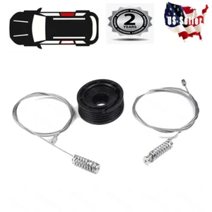 For Jaguar XK8 XKR Window Regulator Repair Kit with Clips Rear Right - Picture 1 of 4
