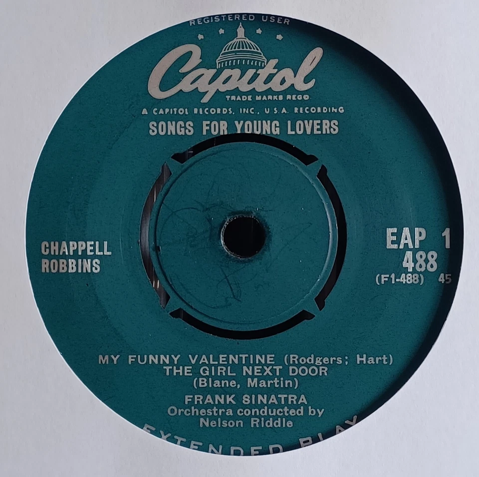 (2) Frank Sinatra - Songs For Young Lovers 7" EP - Image 1 of 1