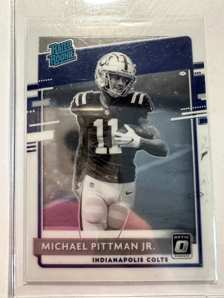 K56,132 - 2020 Donruss Optic Rated Rookies Variation #322 Michael Pittman Jr. - Image 1 of 1