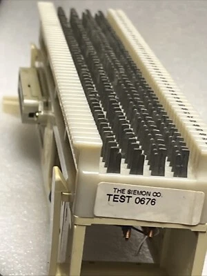 Siemon 157C Prewired Block 50 Pair Front Punch S66 M Series 4x50  - Image 1 of 4