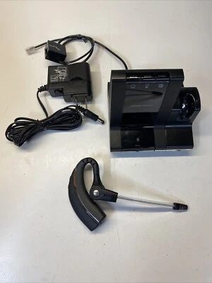 Plantronics Savi W730 Black Ear-Hook Headsets . Reconditioned With Warranty - Image 1 of 4