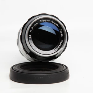 Nikon Nippon Kogaku Auto NIKKOR Q 135mm f/3.5 with Case non ai - Picture 1 of 21