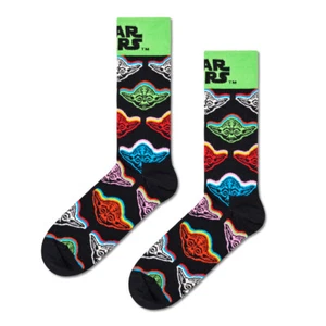 Calcetines Happy Socks x Star Wars Crew para hombre - Yoda (Reino Unido 7,5-11,5 | UE 41-46) - Imagen 1 de 1