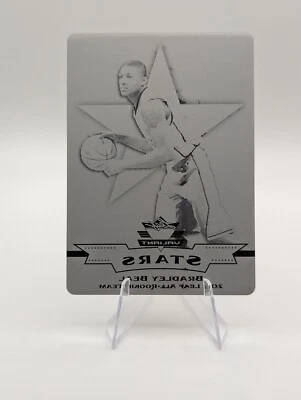 Placa de impresión negra Bradley Beal 2012 Leaf Valiant All-Rookie 1/1 RC Wizards Foto 1 de 2