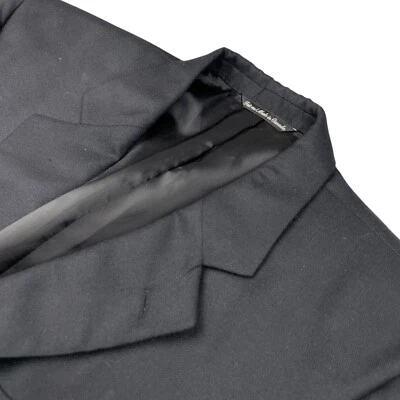 Blazer Jack Victor Resort para hombre de lino/lana de 2 botones negro • 40S Foto 1 de 4