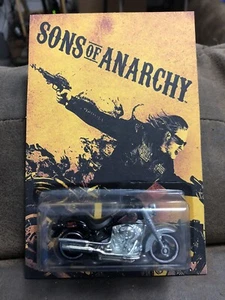 Custom Harley Davidson Hot Wheels SOA custom On A Custom Card - Picture 1 of 1