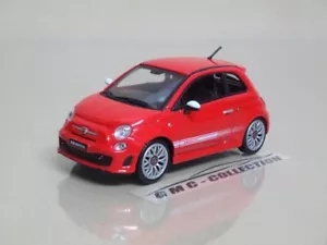 FiAT 500 ABARTH 2008 ROSSO RED MOTORAMA CARARAMA HONGWELL 1/43 - Foto 1 di 3
