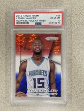 Kemba Walker 2014 Prizm Red White Blue Pulsar PSA 10 RC Hornets Knicks