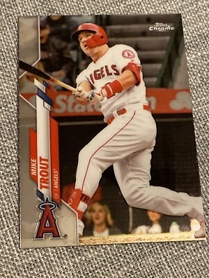 Mike Trout 2020 TOPPS CHROME #1 LOS ANGELES ANGELS - Image 1 of 2