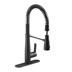 Kohler R33911-BL Vind Semi-professional Pull-down Kitchen Faucet Matte Black New - Picture 1 of 6