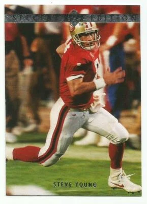 STEVE YOUNG 1995 UPPER DECK SPECIAL EDITION CARD FLAWLESS CONDITION 49ERS - Image 1 of 2