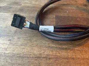 IBM 12G MiniSAS HD Data Cable 0,8m 00FK840 00FK841 Double SFF-8643 - 2x SFF-8643 - Photo 1/2