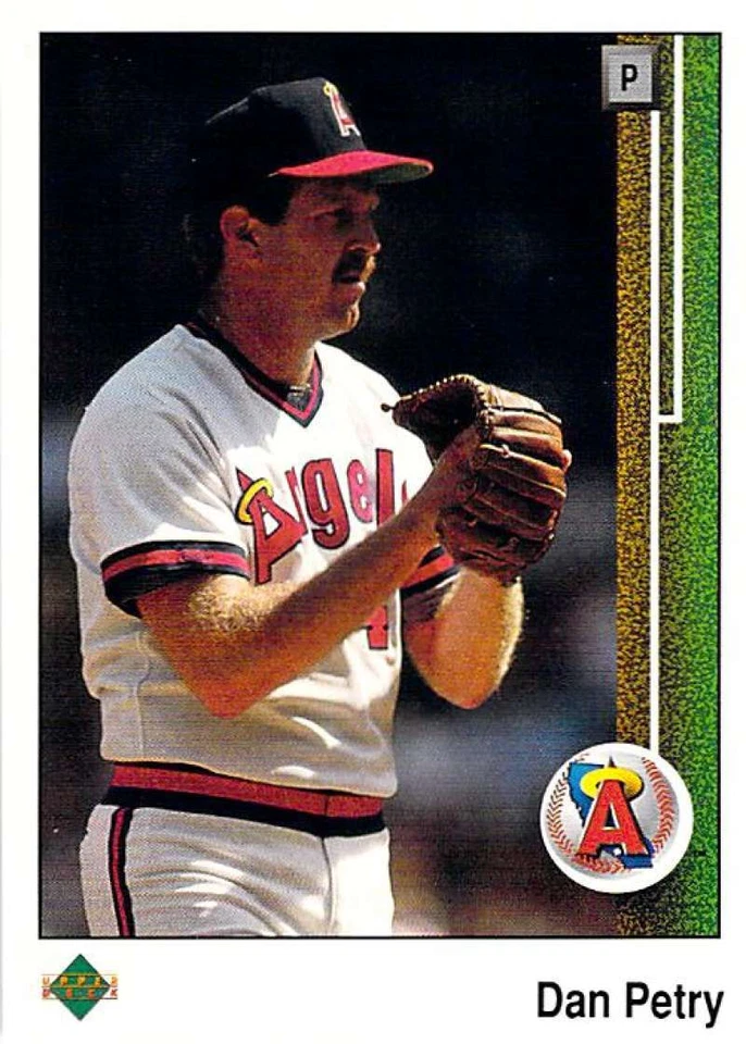 1989 Upper Deck #552 Dan Petry Angels  - Image 1 of 1