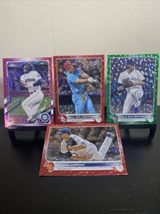 MULTIPLE Jacob degrom 2022 Topps red foil /199 #330 rangers mets