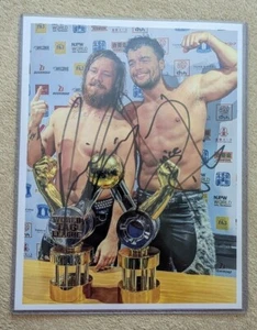 FinJuice signed autographed 8x10 Juice Robinson David Finlay NJPW AEW - Picture 1 of 2