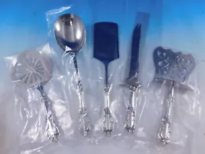 Burgundy by Reed and Barton Sterling Silver Brunch Serving Set 5pc HH WS Custom - Picture 1 of 19