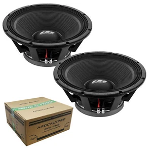 15" 4000 Watt 4-Ohm Mid-Bass Car Audio Subwoofer Apocalypse Pair Deaf Bonce - Picture 1 of 9