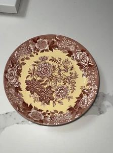 Spode Archive Collection Jasmine 8.5” Pasta / Salad Bowl Rust Yellow New - Picture 1 of 16