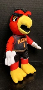 Harry Hawk NBA Atlanta Hawks mascotte 10" peluche figura peluche basket  - Foto 1 di 8