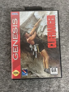 Cliffhanger Sega Genesis Video Game Complete CIB 1993 Action Adventure - Picture 1 of 6
