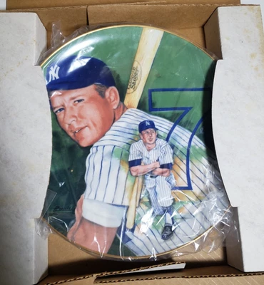 MICKEY MANTLE "MICKEY" CARRENO PLATE - Image 1 of 4