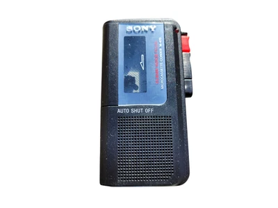 Sony M 470 Microcassette Voice Handheld Audio Voice Recorder Player Clear Voice - Image 1 of 4