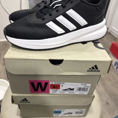 ADIDAS X_Plrpath Women's Running/Walking Shoes Black/White JR7183 6.5/8/10 - Image 1 of 4