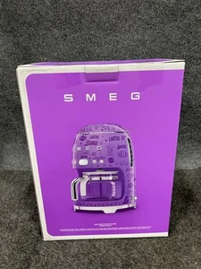 SMEG Retro Lakers Edition Drip Coffee Machine 10 Cups, Purple, No Coffee - Picture 1 of 14