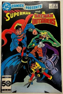 DC Comics Presents Key Issue 83 High Grade FN Superman Batman and the Outsiders - Picture 1 of 1