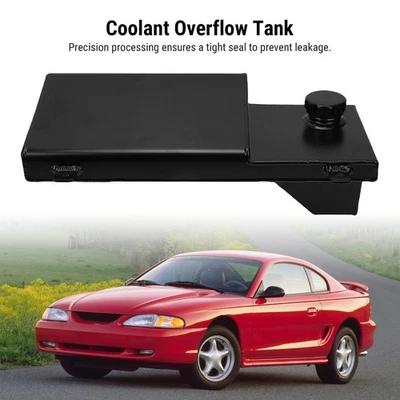 Coolant Overflow Tank Rugged Metal Long Lifespan Radiator Overflow Expansion - Image 1 of 4